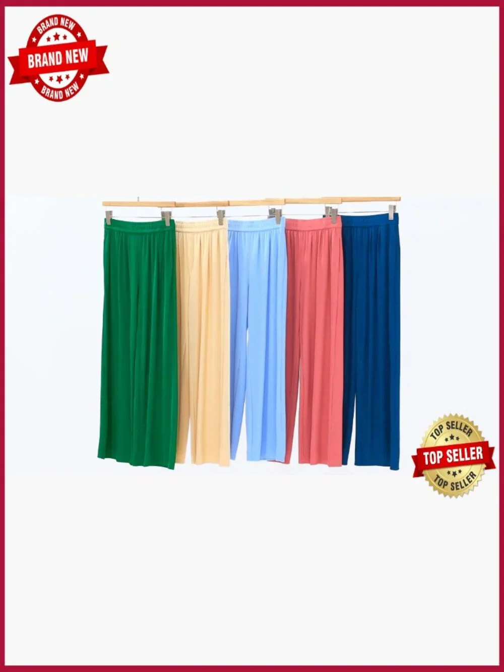 Cap Sleeve Crop Top and Wide Leg Pants Matching Set Summer Vacation
